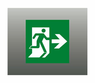 コイズミ照明 誘導灯適合表示板 避難口用 AR54551・AR54552・AR54555・AR54556用 AR54543E