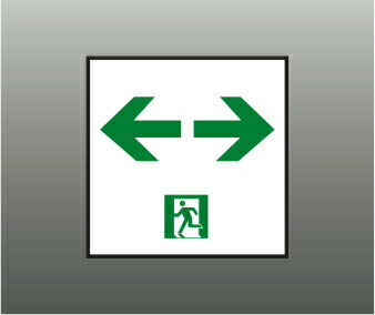 コイズミ照明 誘導灯適合表示板 通路用 AR54551・AR54552・AR54555・AR54556用 AR54547E