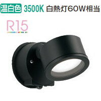 オーデリック 人感センサー付アウトドアスポットライト OG264029WR 工事必要