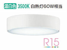 オーデリック シーリングライト OL251861R 温白色 高演色 白熱灯60W相当 工事必要