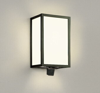 ※メーカー欠品中※ オーデリック 顔識別カメラ付ポーチライト OG264180LCR 電球色 工事必要