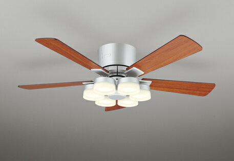 オーデリック シーリングファン 灯具一体型 WF442PR リモコン付