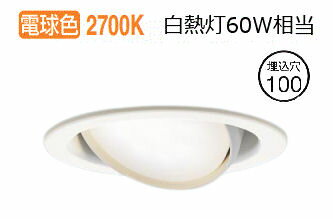 パナソニック ダウンライト XAD1402LCB1(LGD9400+LLD2000LCB1) 工事必要 明るさフリー