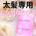 【サロンクオリティ】太い髪専用 MIKOTO HAIR TRETMENT 美容室専売 トリートメント 美容室専売 ハイダメージ サロン 業務用トリートメント 髪...