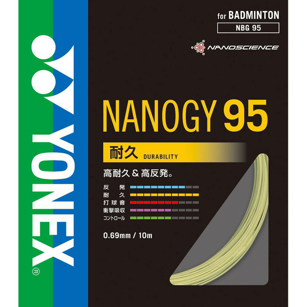 ڥ᡼زġۡñʹΤߡYONEX Хɥߥȥ󥹥ȥ NANOGY95 ʥΥ95 ñĥ