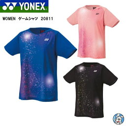 【2024年新製品】【メール便可】YONEX バドミントン テニス スポーツウェア アパレル WOMEN レディース ウィメンズ 20811 ゲームシャツ 2024ss 2024春夏