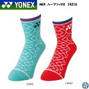 YONEX バドミントン テニス MEN ソックス メンズ ハーフソックス 19214 2023FW 2023秋冬