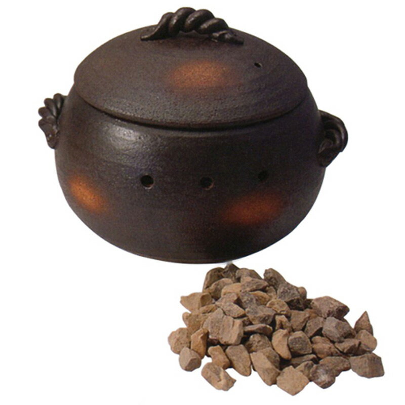 石焼き芋鍋 丸型 (小) 焼き芋器 家庭用 萬古焼 焼いも 器 壺つぼ