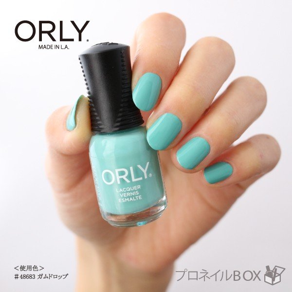 ORLY オーリー ネイル ラッカー マニキュア 品番 48683 ガムドロップ 5.3mL パステル 緑 グリーン ORLY JAPAN 直営店 3