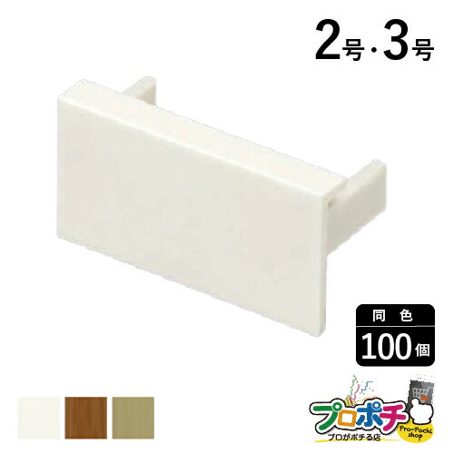 【楽天スーパーSALE】【法人様・個人事業主様限定】【100個セット】ケーサー付属品 エンド 2・3号 各色 HKE23 HKE268 HKE28 配線カバー 通信・電設資材 マサル工業株式会社 masaru