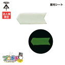 【法人限定】 未来工業 MTS-1 蓄光シートサイズ70×30 10枚入 簡易避難目印に ボルト先端の保護に