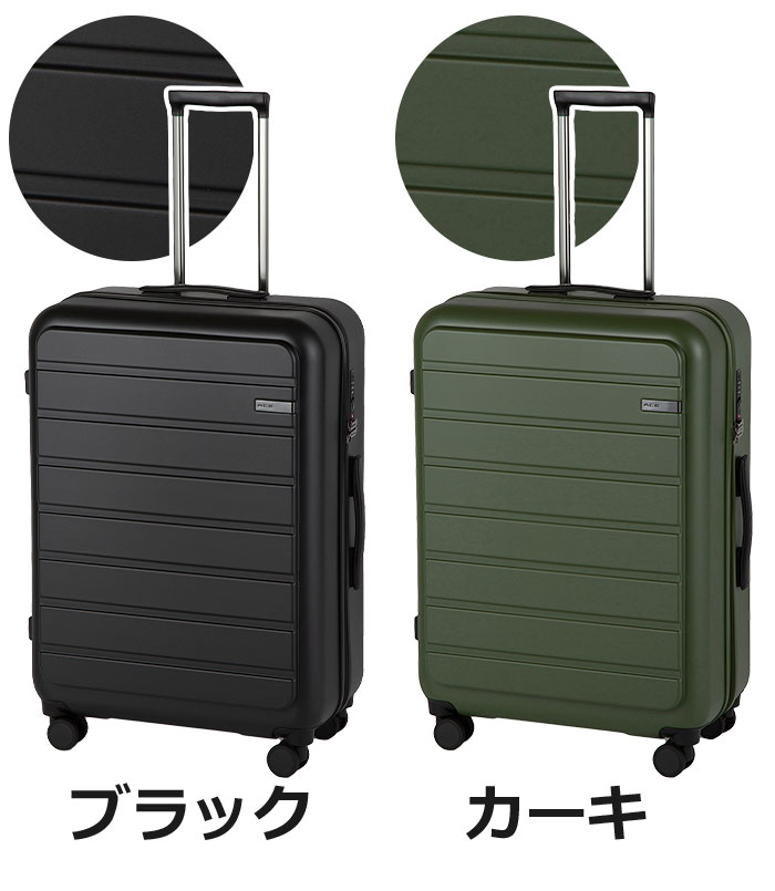 ＼40％OFF＆P10倍／ ACE エース スーツケース フレットボード メンズ レディース キャリーバッグ ハードケース 旅行 キャリーケース キャリー 旅行バッグ 国際線 国内線 68L Lサイズ 8輪 TS TSロック ダイヤル式 出張 長期 合宿 男性 女性 05433 pro-shop-10093616 バッグ リュック 財布のベレッツァ サンプル画像2