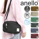 【SALE 10%OFF】 アネロ ショルダーバッグ anello スクエア サークル ミニショルダー B6 ショルダー 撥水 斜め掛けバッグ ななめがけ カジ...