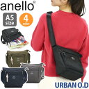 アネロ ショルダーバッグ anello URBAN O.D アーバンオーディー レディース メンズ ユニセックス 女性 男性 男女兼用 通学 学生 学校 通勤 ...