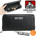 ベンデイビス BEN DAVIS 財布 長財布 ラウンドファスナー チャーム付き 小銭入れ お札入れ カード入れ 束入れ 大容量 レディース メンズ 男女兼用 ...