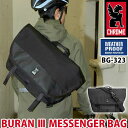 CHROME INDUSTRIES N[ C_Xg[Y BURAN MESSENGER BAG u3 bZW[obO Ki Y fB[X ubN Vv A4 B4 ʋ ʊw 24L EFU[v[t V_[obO PC[ 17C` BG323