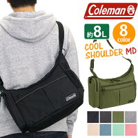 Coleman コールマン WALKER ウォーカー COOLSHOULDER MD クール ショルダー ショルダーバッグ 2020 春夏 新色 正規品 斜め掛けバッグ 斜めがけバッグ メンズ レディース 男女兼用 保冷ポケット付き Mサイズ ブラック ネイビー 8L