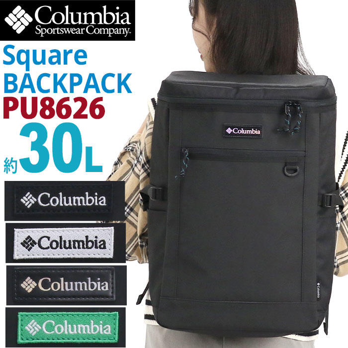 Columbia ӥ å    ǥ åå ܥå  Хåѥå BOX å ι ȥɥ ݡ ˽ ̳ ̶  ⹻  A4 B4 PCǼ Bow Bawl Back 30L Square Backpack PU8626