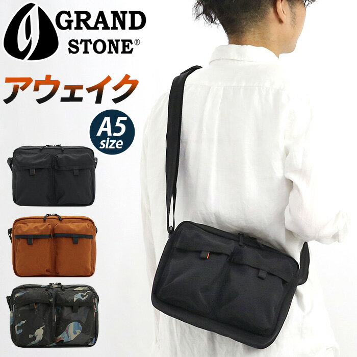 【P10倍】 ショルダーバッグ メンズ グランドストーン GRAND STONE メンズショルダ...