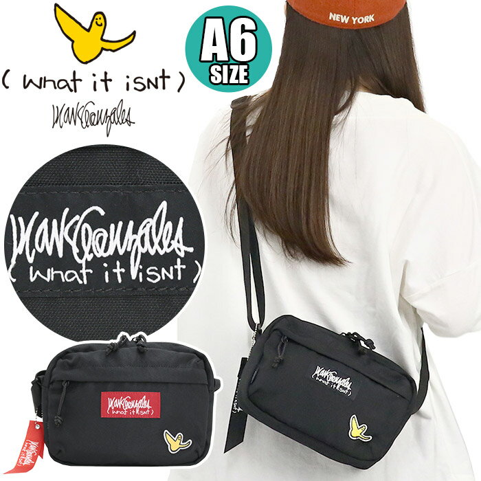 【SALE 10％OFF】 ワット イット イズント マークゴンザレス ショルダーバッグ （What it isNt）ART BY..