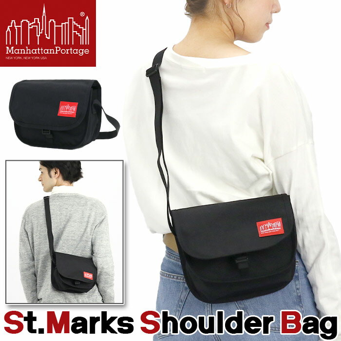 ManhattanPortage }nb^|[e[W V_[obO Y fB[X obO V_[ Ki ΂ߊ| ~jV_[ V_[|[` jp v RpNg  ubN St.Marks Shoulder Bag Zg}[NX MP1426