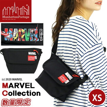 ManhattanPortage マンハッタンポーテージ ショルダーバッグ 2020 春夏 新作 正規品 限定モデル メンズ レディース MARVEL マーベル コレクション ショルダー メッセンジャー ワンショル カバン カジュアル メッセンジャーバッグ Casual Messenger Bag MP1603MARVEL20SS