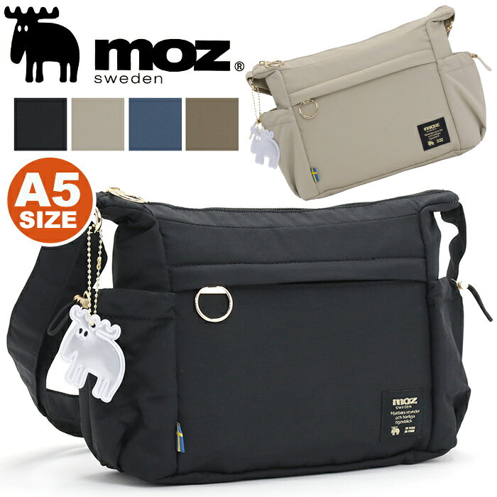 樂天商城 - 【P10倍】 モズ ショルダーバッグ moz レディース ショルダー 斜め掛けバッグ 肩掛け ミニショルダー バッグ 小さめ かばん 女性 女の子 旅行 散歩 サブバッグ アウトドア はっ水 軽量 シンプル コンパクト 北欧 かわいい ママ 学生 おでかけ A5 ブラック 黒 ZLQK-01