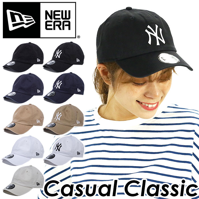 NEW ERA ˥塼 CASUAL CLASSIC å ˹ MLB  ǥ ˽ ˥塼衼 󥭡 New York Yankees ɽ 㥹֥ ١ܡ륭å å ᥸㡼꡼ ݡĴ ݡ 奢륯饷å CASUAL CLASSIC