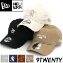 NEW ERA ニューエラ 9TWENTY キャップ 帽子 メンズ レディース 男女兼用 正規品 New York Yankees 刺繍 アジャスタブル ベース...