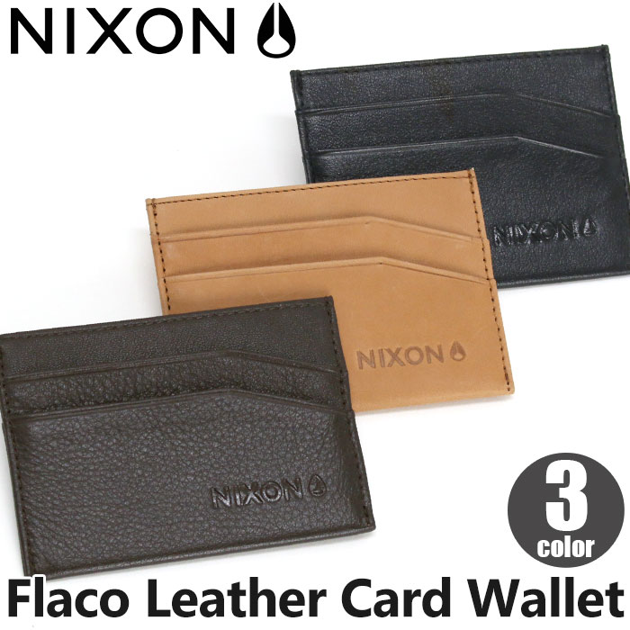 J[hP[X NIXON jN\ Ki Flaco Leather Card Wallet tR U[ J[h EHbg J[h J[h[   rWlX  i ubN 