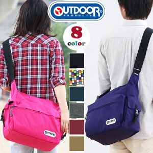 ショルダーバッグ OUTDOOR PRODUCTS アウトドア プロダクツ ショルダー バッグ 斜め掛け 斜め掛けバッグ 送料無料 男女兼用 メンズ レディース メッセンジャー 12L マザーバッグ マザーズバッグ 大人 子ども 通勤 クリスマス
