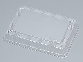 Rakuten - 【50枚入/バラ】 使い捨て容器 蓋 Fパレ 業務用 業者 6A 福助工業 179×127×20mm テイクアウト 使い捨て容器 45049