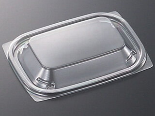 【1200枚入/ケース】使い捨て容器蓋 CTデリカン15-11 蓋 (PET) 業務用 業者 中央化学 透明 テイクアウト 59527