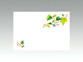 【100枚入/バラ】テーブルマット テーブルマット 尺3寸 No.270 野ぶどう カミイソ産商 使い捨て 白色 00130095 プロステ