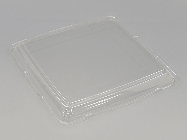 【10枚入/バラ】 寿司桶 蓋 角桶 業務用 業者 2F 透明蓋 福助工業 使い捨て容器 寿司 テイクアウト 141..