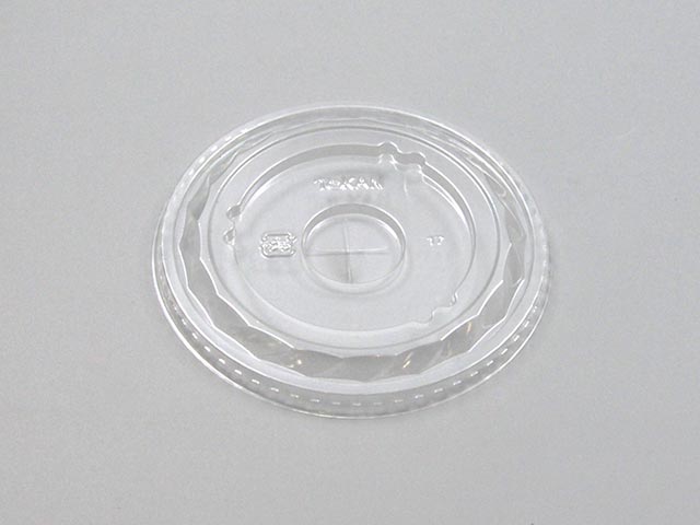 【2000枚入/ケース】テイクアウト 蓋 CP98-F ペット共通リッド プラコップ プラスチックカップ 使い捨て 00180890 プロステ