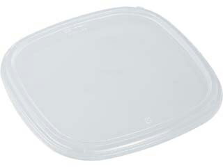 【10枚入/バラ】嵌合蓋 T-新角桶4人(P)嵌合蓋(APET) 寿司桶 使い捨て容器 業務用 業者 エフピコ 246806