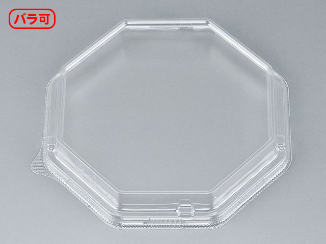 蓋のみです。※本体は別売り。サイズ：155×155×15mm材質：OPS重量：5g商品コード00297407メーカー名シーピー化成サイズ155×155×15mm材質OPS重量5.00g電子レンジ不可種別蓋のみ対応付属品（別売）寿司容器 BFハカマ八角17 雅赤 本体(N) シーピー化成関連商品(バラ)ちらし寿司容器BFハカマ八角17嵌合蓋即日 50点関連商品(ケース)ちらし寿司容器BFハカマ八角17嵌合蓋即日 600点・注意事項：モニターの発色によって色が異なって見える場合がございます。・領収書については、楽天お客様マイページから、商品出荷後にお客様自身で印刷して頂きますようお願い申し上げます。・本店では一つの注文に対して、複数の送り先を指定することができません。お手数おかけしますが、注文を分けていただきます様お願い致します。・支払い方法で前払いを指定されて、支払いまで日数が空く場合、商品が廃番もしくは欠品になる恐れがございます。ご了承ください。・注文が重なった場合、発送予定日が遅れる可能性がございます。ご了承ください。・お急ぎの場合はなるべく支払い方法で前払い以外を選択いただきます様お願い致します。支払い時期によっては希望納期に間に合わない場合がございます。