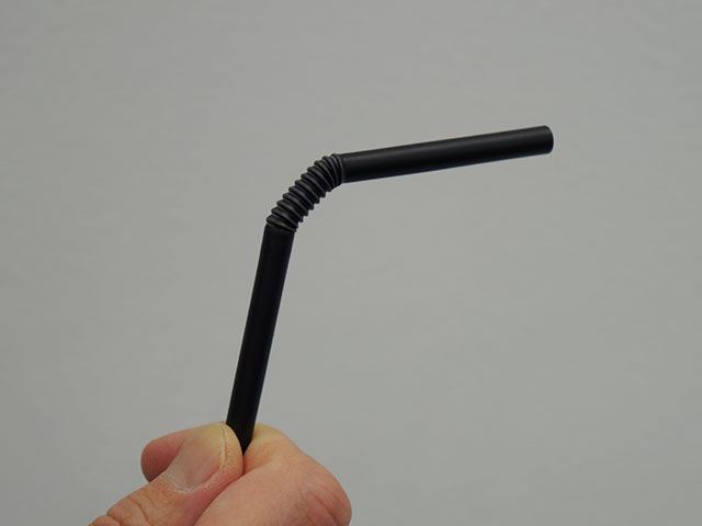 【500本入/バラ】フレックスストロー K 黒...の紹介画像2