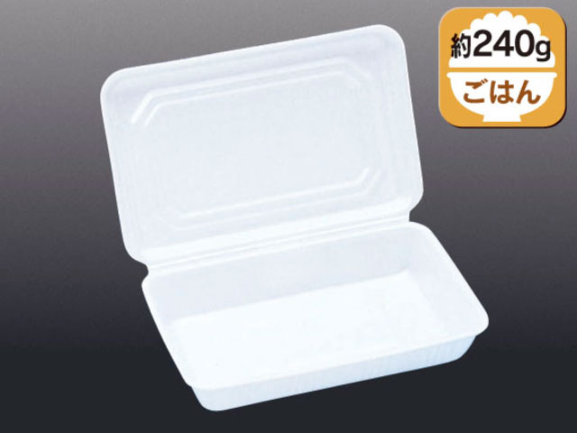 【600枚/ケース】フードパック 弁当 お弁当 テイクアウト R文化1.5合 無地ラミ新 ごはん約240g 業務用 業者 使い捨て容器 エフピコ 318632