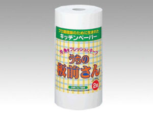 【150枚入/バラ】保鮮紙 うちの板前さん ロール 150枚入 天ぷら用 揚げ物用 油拭き取り用 業務用 キッチンペーパー クッキングペーパー クッキングシート 高吸水性 油こし 油切り 00330668 プロステ