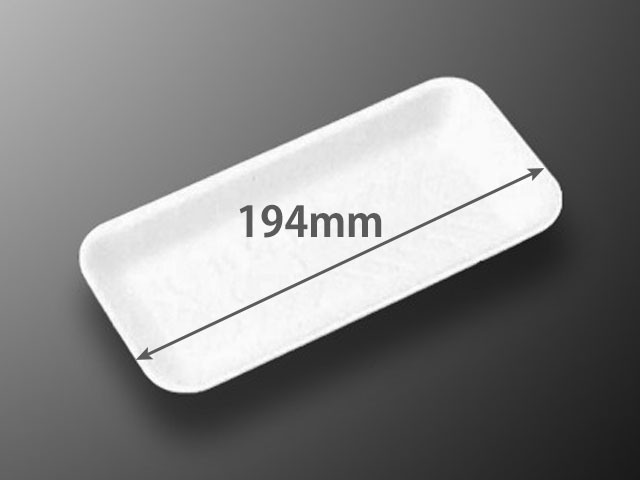 ★最大ポイント10倍★【100枚入/バラ】食品トレー トレーCS19ー9B(L) (Cー3新) 白 業務用 業者 中央化学 本体のみ 食品容器 精肉用 鮮魚用 362449