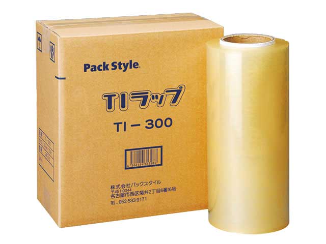 【4本入/ケース】 日本製 ストレッチフィルム PS ハンドラップ Tl-300×750m パックスタイル まとめ買い 食品包装用 00447169 プロステ