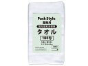 【25点入】 白 タオルPS 白タオル 12枚入 180匁 蛍光染料無し パックスタイル ダスター 綿100 00552211