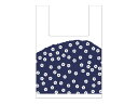 【100枚入/バラ】 レジ袋 和風柄Uバッグ 群青 中 パックタケヤマ ビニール袋 00569160 プロステ