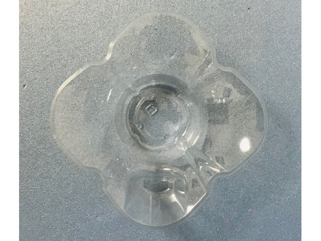 【1200枚入/ケース】 テイクアウト かき氷カップ 四つ葉カップ プラスチックカップ...