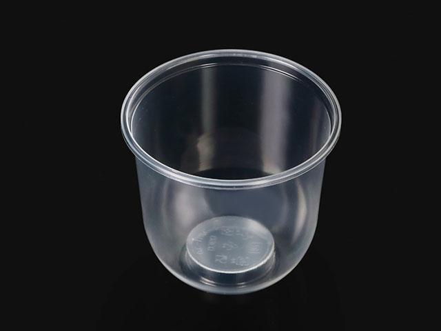 【1000枚入/ケース】 プラコップ タピオカU型カップ Q-360PP(12oz)本体 400ml 使い捨て コップ タピオカドリンク 00628388 プロステ