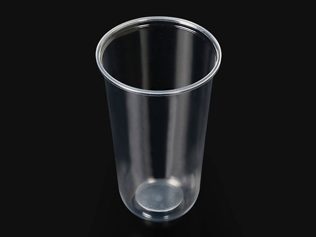 【50点入/バラ】 プラコップ タピオカU型カップ Q-700PP(24oz)本体 700ml 使い捨て コップ タピオカドリンク 00628389 プロステ