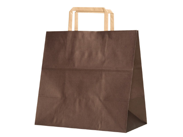 【200枚入/ケース】 手提げ袋 紙手提袋 H平26 ショコラ 260×160×260mm パックタケヤマ 紙袋 00636448 プロステ