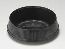 【300枚入/ケース】 テイクアウト 食品容器 麺丼 中皿 業務用 業者 黒 リスパック 使い捨て容器 麺 どんぶり 649340